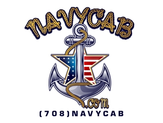 NavyCab.Com logo design by gogo