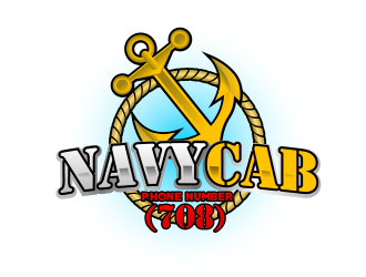 NavyCab.Com logo design by serprimero