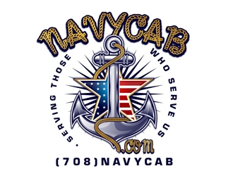 NavyCab.Com logo design by gogo