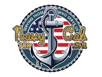 NavyCab.Com logo design by gogo