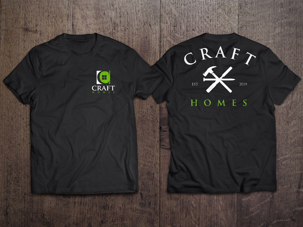 Craft Homes logo design by KHAI