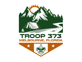 Troop 373 logo design by schiena