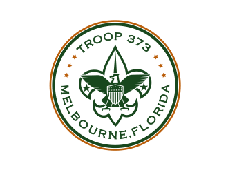 Troop 373 logo design by schiena