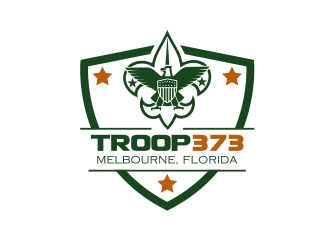 Troop 373 logo design by schiena