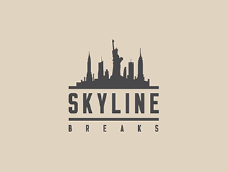 Skyline Breaks logo design by blackcane