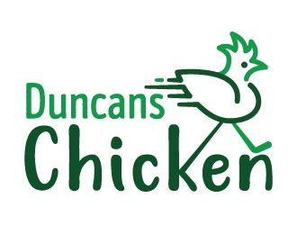 Duncans Chicken logo design by MonkDesign