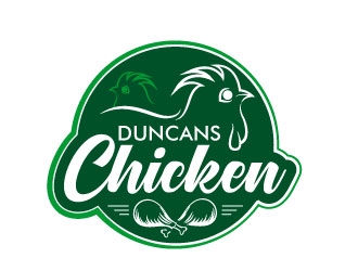 Duncans Chicken logo design by Suvendu