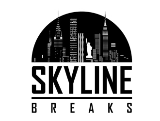 Skyline Breaks logo design by logoguy