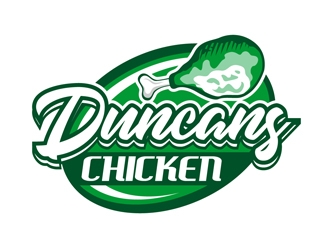 Duncans Chicken logo design by DreamLogoDesign