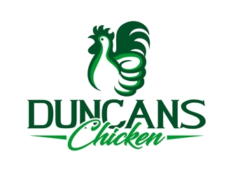 Duncans Chicken logo design by DreamLogoDesign