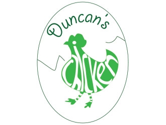 Duncans Chicken logo design by not2shabby