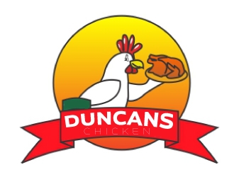 Duncans Chicken logo design by ElonStark