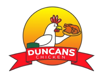 Duncans Chicken logo design by ElonStark