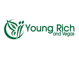 Young Rich and Vegas logo design by Dawnxisoul393