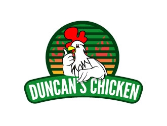 Duncans Chicken logo design by KDesigns