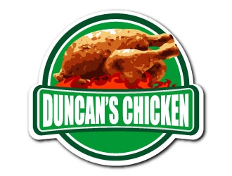 Duncans Chicken logo design by KDesigns