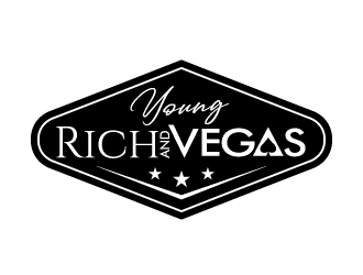 Young Rich and Vegas logo design by jaize