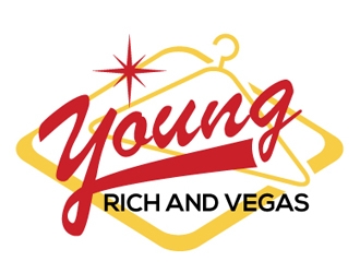 Young Rich and Vegas logo design by logoguy