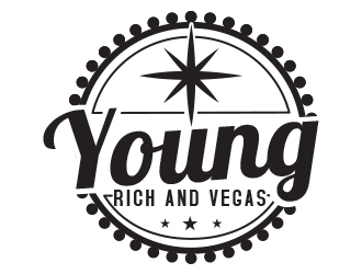 Young Rich and Vegas logo design by logoguy