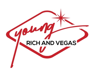 Young Rich and Vegas logo design by logoguy