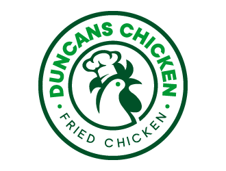 Duncans Chicken logo design by ORPiXELSTUDIOS