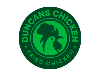 Duncans Chicken logo design by ORPiXELSTUDIOS