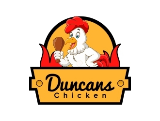 Duncans Chicken logo design by Webphixo