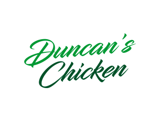 Duncans Chicken logo design by lexipej