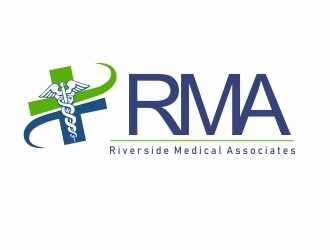 Riverside Medical Associates or RMA logo design by vicafo