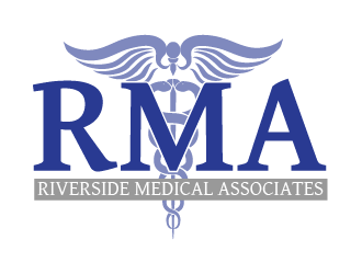 Riverside Medical Associates or RMA logo design by axel182