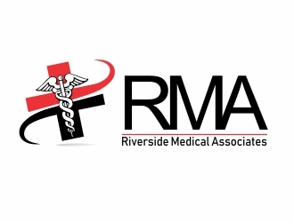 Riverside Medical Associates or RMA logo design by vicafo