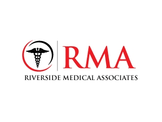 Riverside Medical Associates or RMA logo design by Erasedink