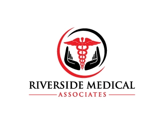 Riverside Medical Associates or RMA logo design by Erasedink