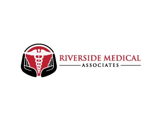 Riverside Medical Associates or RMA logo design by Erasedink