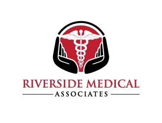 Riverside Medical Associates or RMA logo design by Erasedink