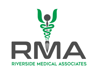 Riverside Medical Associates or RMA logo design by AisRafa