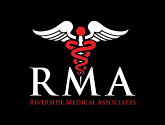 Riverside Medical Associates or RMA logo design by AisRafa