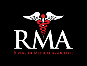 Riverside Medical Associates or RMA logo design by AisRafa