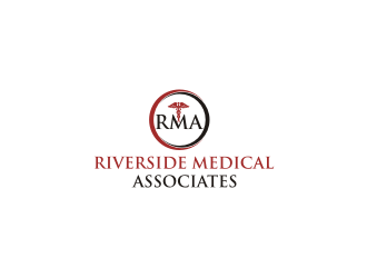 Riverside Medical Associates or RMA logo design by Adundas