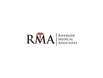 Riverside Medical Associates or RMA logo design by Adundas