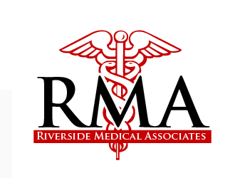 Riverside Medical Associates or RMA logo design by THOR_