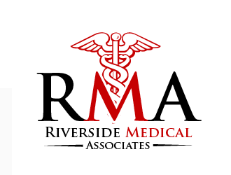 Riverside Medical Associates or RMA logo design by THOR_