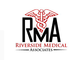 Riverside Medical Associates or RMA logo design by THOR_