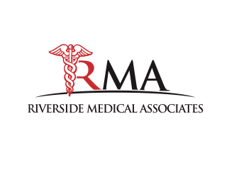 Riverside Medical Associates or RMA logo design by YONK