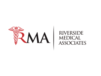 Riverside Medical Associates or RMA logo design by YONK