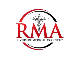 Riverside Medical Associates or RMA logo design by usef44