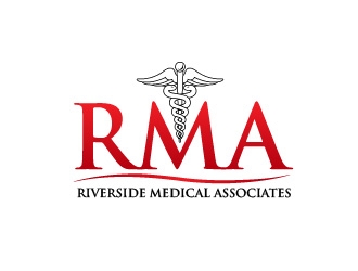 Riverside Medical Associates or RMA logo design by usef44