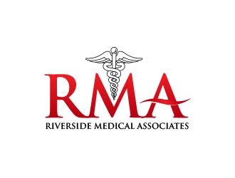 Riverside Medical Associates or RMA logo design by usef44