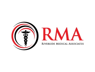 Riverside Medical Associates or RMA logo design by zakdesign700