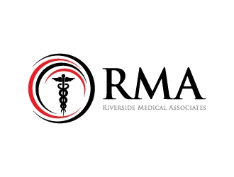 Riverside Medical Associates or RMA logo design by zakdesign700